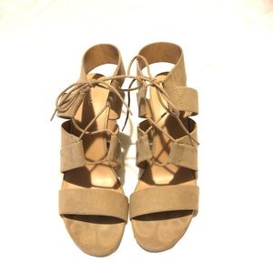 Merona Heeled Laced Sandals